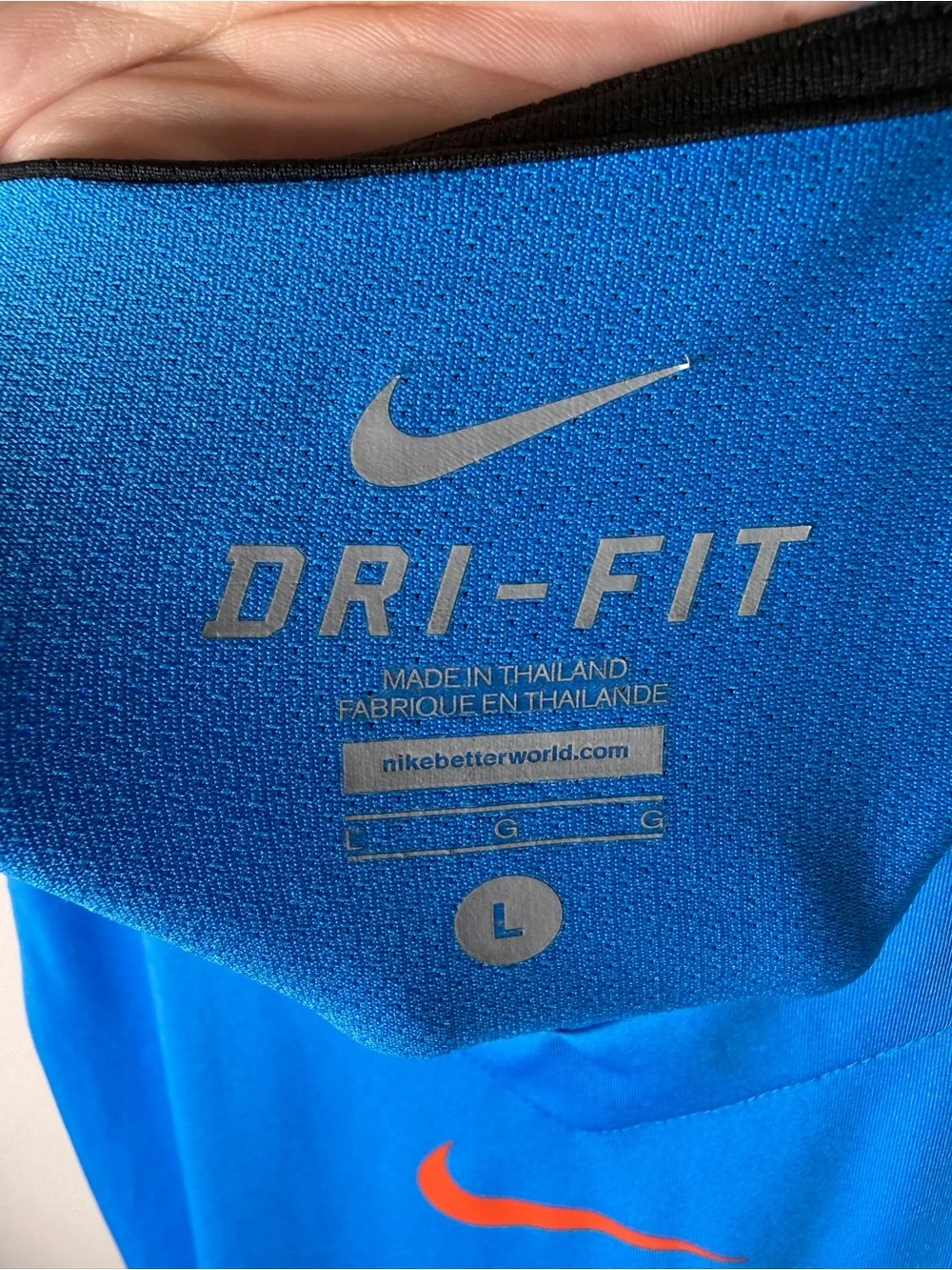 Nike Dri-FIT Athletic Tank Blue Orange Florida Gators Colors Mens Sz L